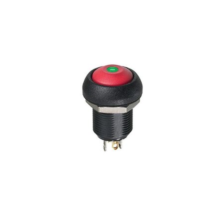 APEM INC Switch Pushbutton Spst-No 2A 24V ILR3PAD2L0S